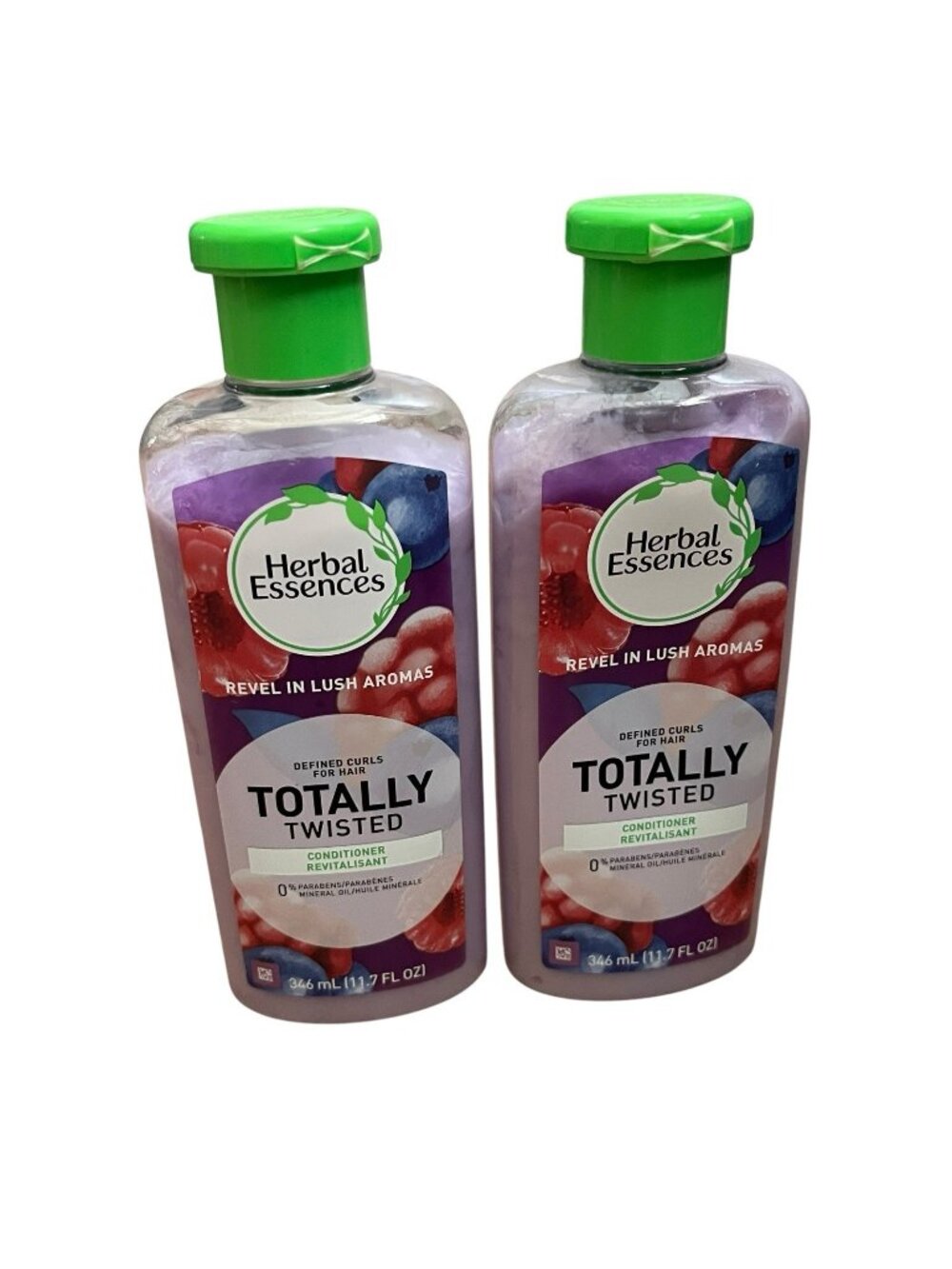 2X Herbal Essences Totally Twisted Conditioner Defines Curls Curly Hair 11.7oz